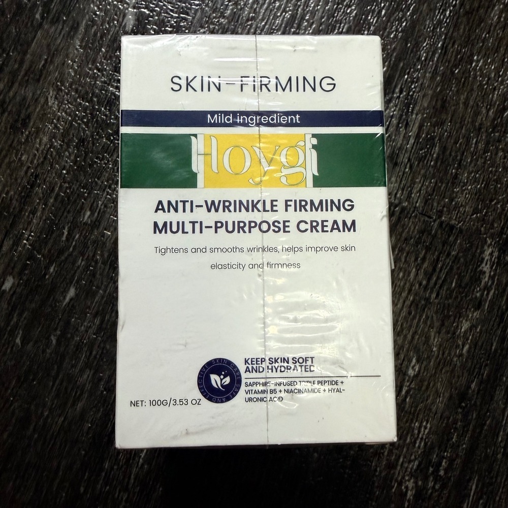 Hoygi Anti-Wrinkle Firming Multi-Purpose Cream Unisex 3.53oz Peptide Niacinamide